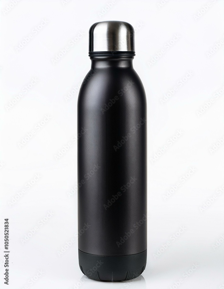 Matte black water bottle Matte black water bottle