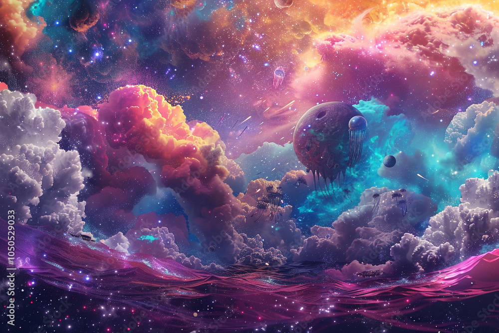 Fototapeta premium Cosmic Dreamscape