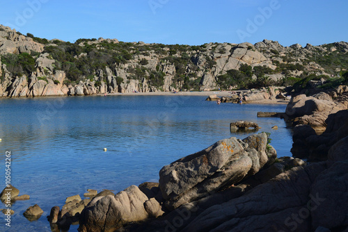 La costa di Spalmatore a La Maddalena photo