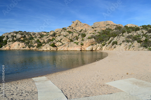 La spiaggia di Spalmatore a La Maddalena photo