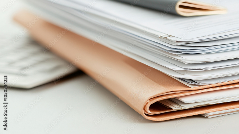 Open binder with a business plan and financial data, organized business strategy
Open binder with a business plan and financial data, organized business strategy
