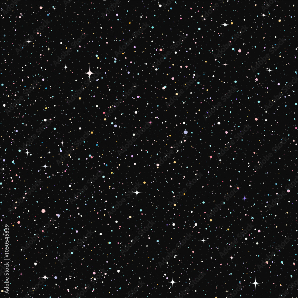 Stellar sky seamless patterns Stellar sky seamless patterns