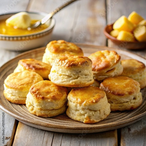 Wallpaper Mural cookies on a plate Torontodigital.ca