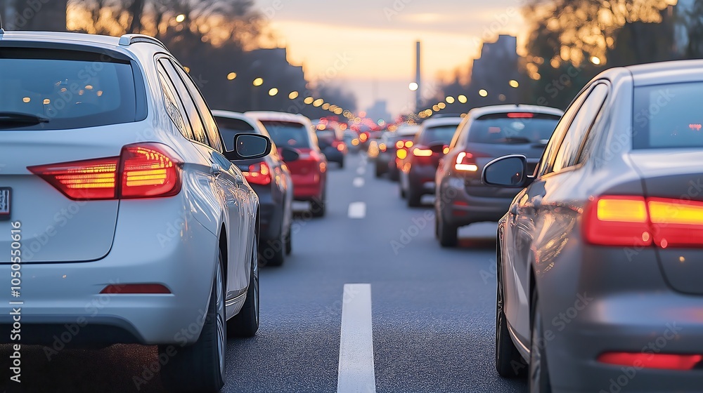 traffic jam, abstract traffic banner, blurred traffic jam, abstract traffic banner, blurred