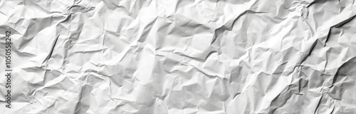 Wallpaper Mural A close-up of crumpled white paper, showcasing texture and depth. Torontodigital.ca