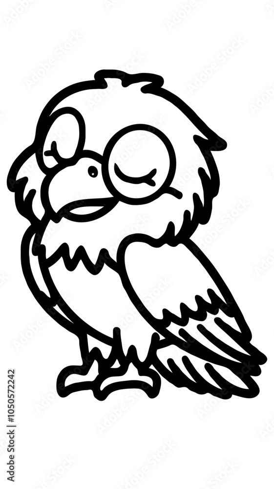Cute Kid Eagle Bird Sleeping Cartoon Vector Generative AI
Cute Kid Eagle Bird Sleeping Cartoon Vector Generative AI