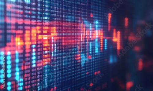 Wallpaper Mural Global digital news concept with bold NEWS lettering overlaying a binary code matrix, world map, and financial graphs representing instant access to international, Generative AI Torontodigital.ca