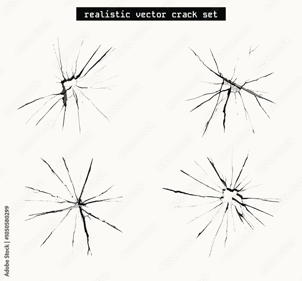 Realistic vector crack set – perfect for adding depth and a distressed look to your designs. Ideal for backgrounds, overlays, and creative textures. Realistic vector crack set – perfect for adding depth and a distressed look to your designs. Ideal for backgrounds, overlays, and creative textures.