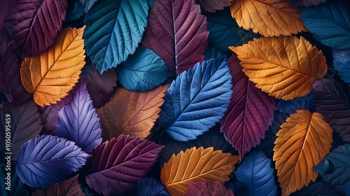 Wallpaper Mural Abstract leaves in the background, a pattern that showcases nature's textures. Bright green decoration, a representation of plant life. Torontodigital.ca