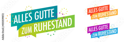 Alles gutte zum Ruhestand