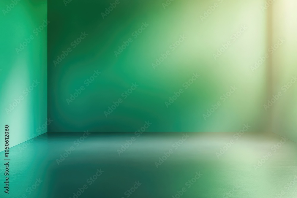 Emerald Green background. Displaying products, Backdrop, Wallpaper, Background. Vector illustration, abstract green background with bokeh Emerald Green background. Displaying products, Backdrop, Wallpaper, Background. Vector illustration, abstract green background with bokeh