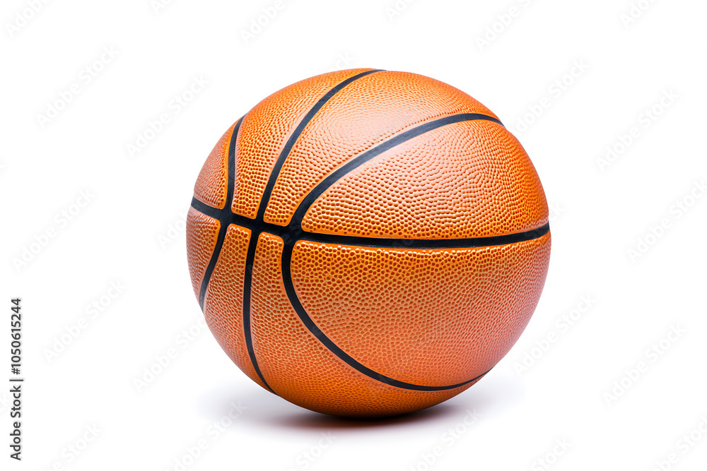 Fototapeta premium Basketball Isolated on white background