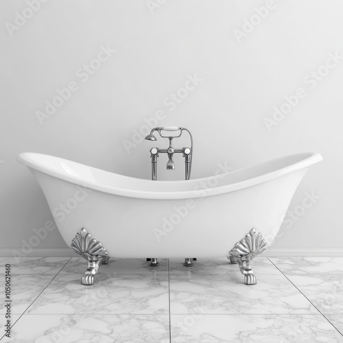 Bath Tub Isolated