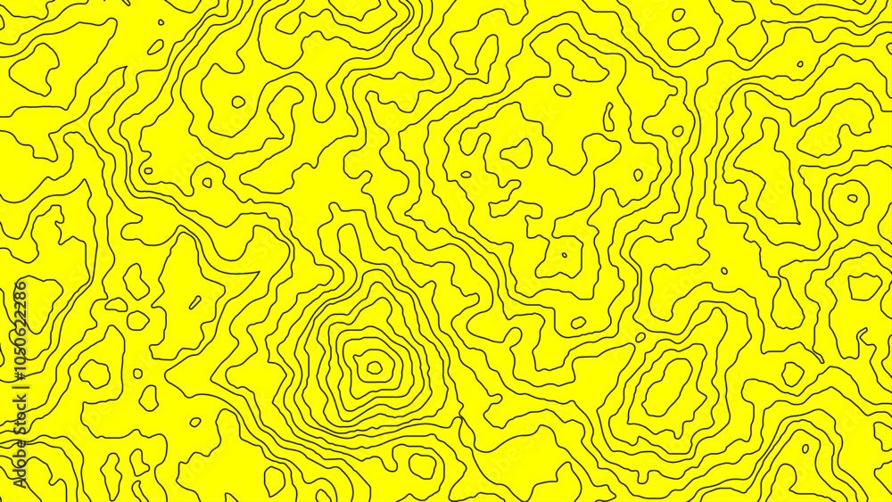 Fototapeta premium Topography background. Vector banner. Topography map background. 