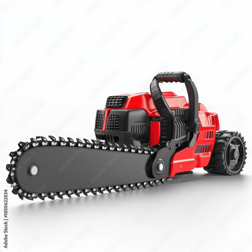 Chainsaw Isolated Chainsaw Isolated