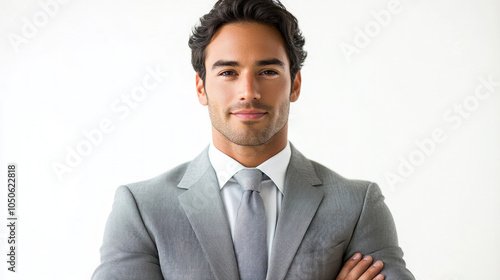 Casual Business Man On White Background