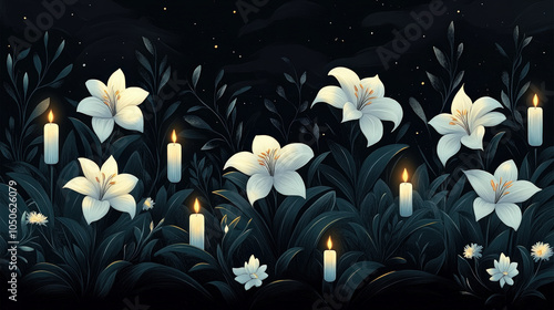 Elegant Memorial Background...