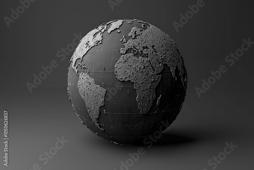 Grey Globe Background