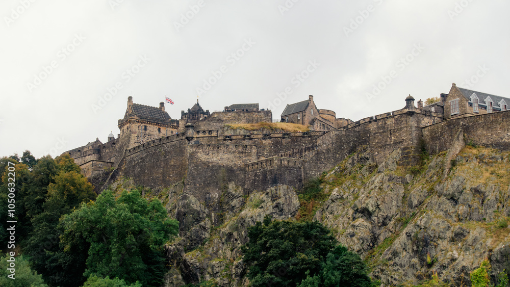 Obraz premium the castle of edinburgh scotland
