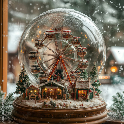 Whimsical Glass Globe Fille...