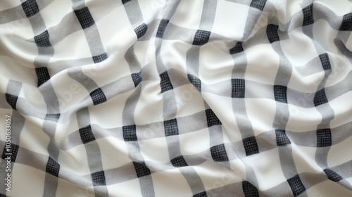 White Tablecloth Background