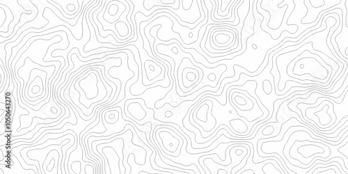 Vector abstract wave curve topo grid map with Geographic mountain relief. Abstract lines background. Contour maps. Topo contour map design. Lines Topographic contour lines map seamless pattern.