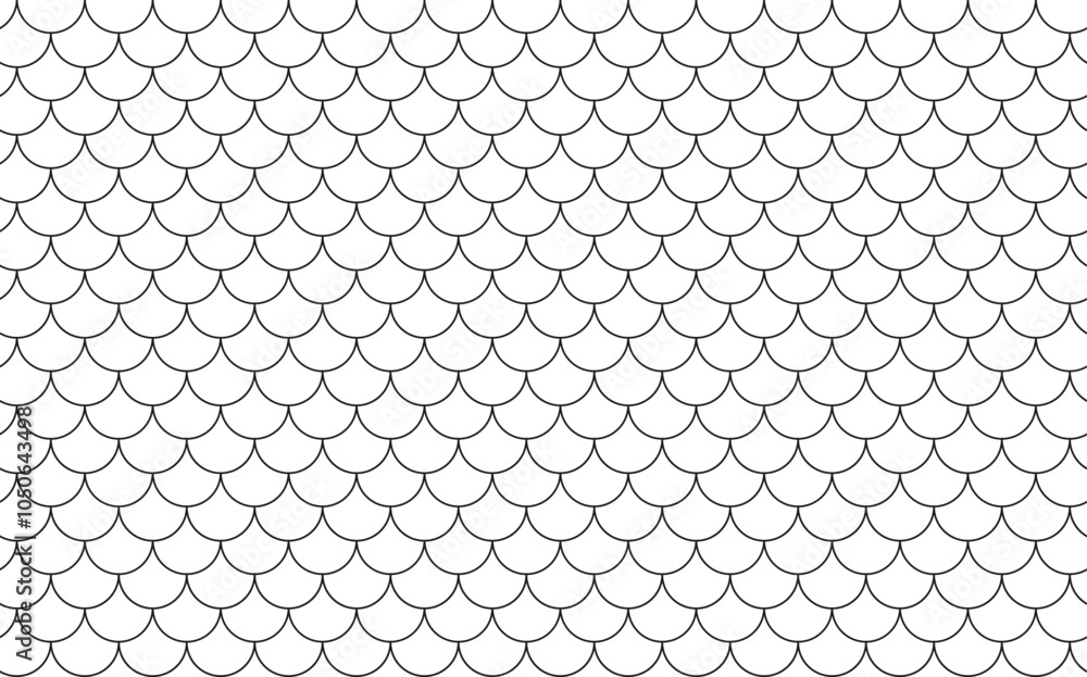 Fish seamless pattern background, texture fish scales