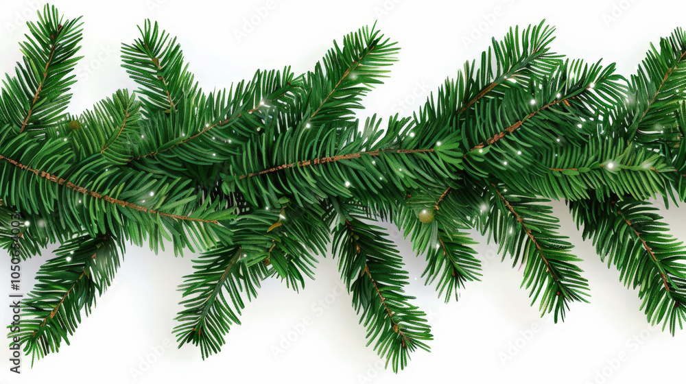 Obraz premium christmas tree branches