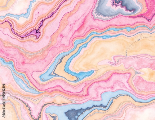 Bold watercolor marble background