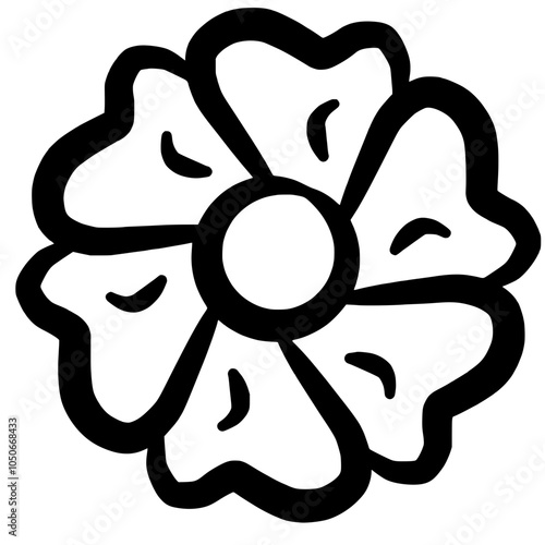 Peace Flower Icon