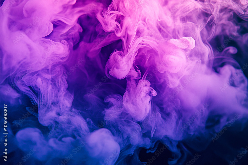 Fototapeta premium abstract purple and blue smoke background