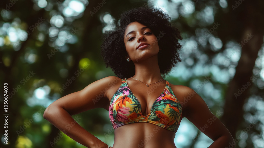 Embodying body positivity and a positive attitude Embodying body positivity and a positive attitude