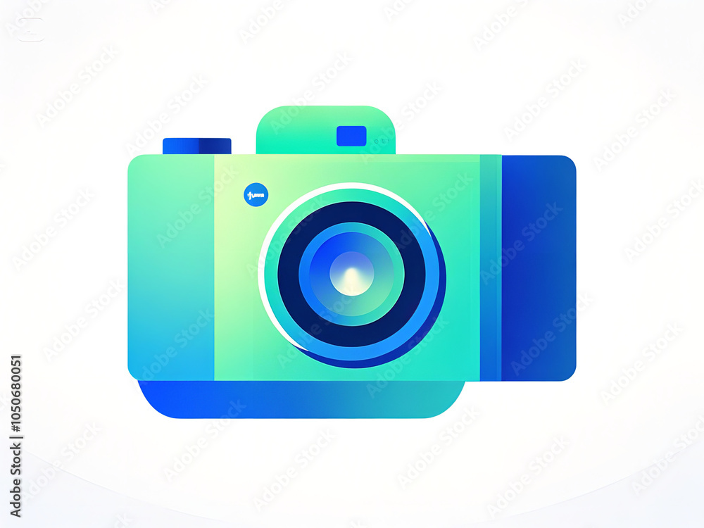 Camera icon, Flat illustration of vector icon Camera icon, Flat illustration of vector icon