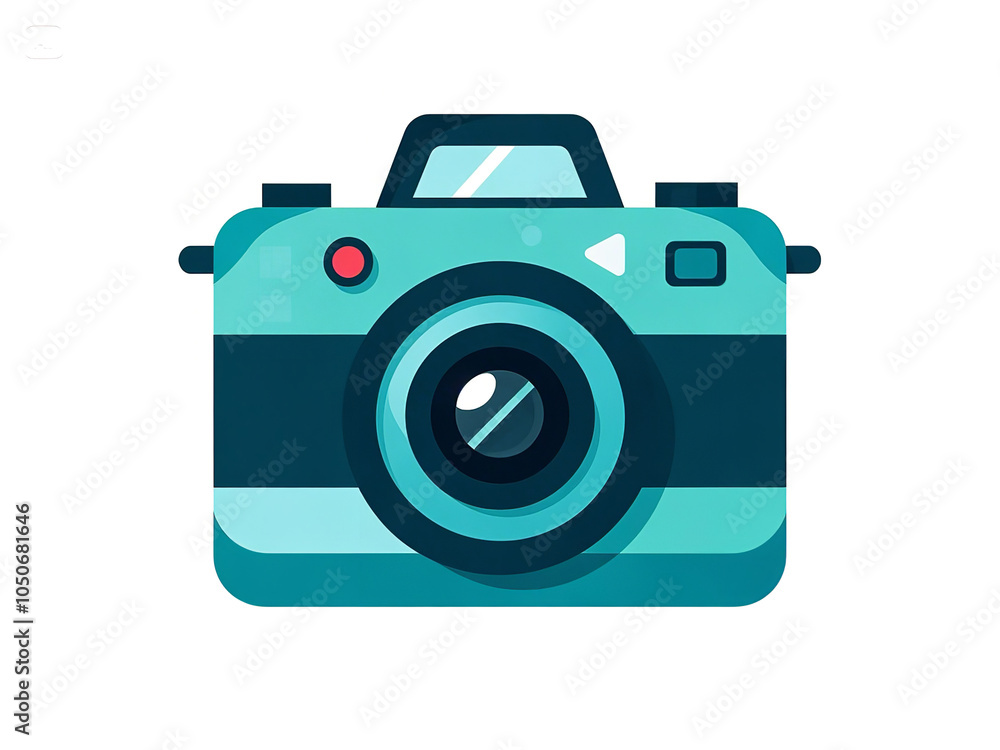 Camera icon, Flat illustration of vector icon PNG Camera icon, Flat illustration of vector icon PNG