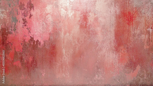Detailed red grunge hand painted watercolor texture background. Abstract smoky red texture background image.