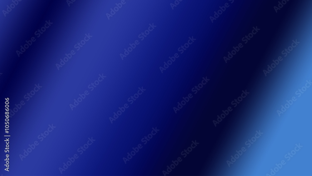 Fototapeta premium Blue color abstract blurry and bright gradient wallpaper design.