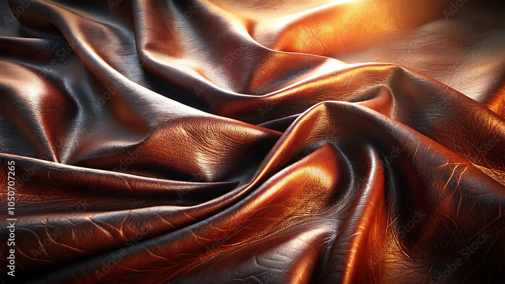 Realistic Leather Texture with Visible Grain Realistic Leather Texture with Visible Grain