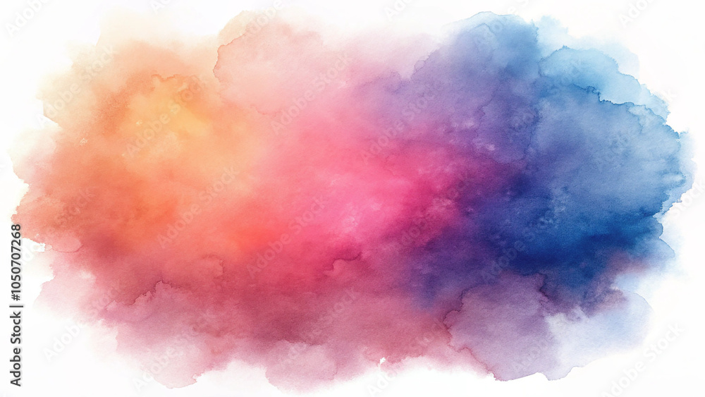 Fototapeta premium Soft and Fluid Texture Created by Watercolor