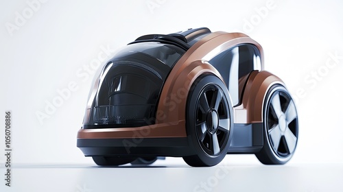 A high-end vacuum cleaner displayed on a white background, emphasizing its sleek and powerful design for home cleaning.