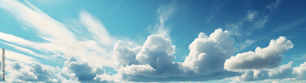 white fluffy clouds on blue sky in summer white fluffy clouds on blue sky in summer