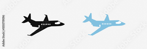Aircraft icon vector set. Airplane illustration sign collection. Plane symbol or logo.
