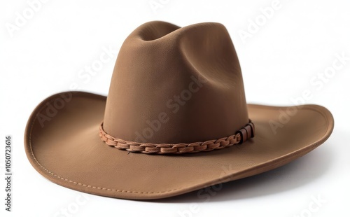 cowboy hat isolated on white background  photo