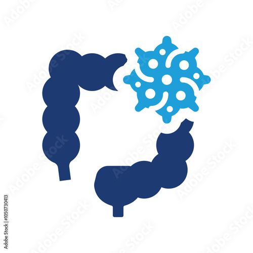 Colorectal cancer icon