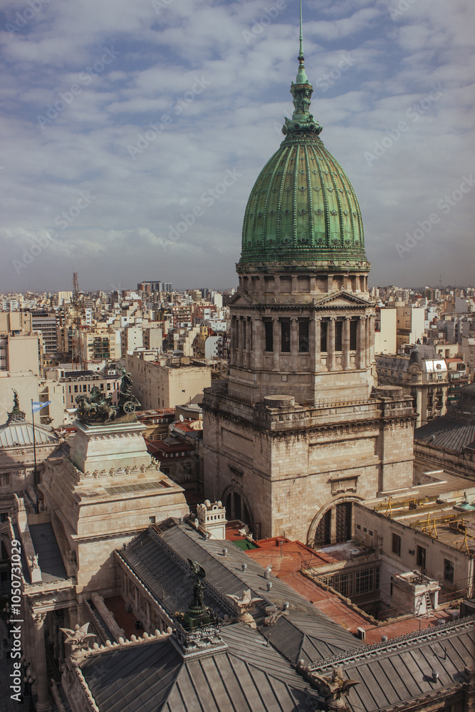 Naklejka premium architecture in buenos aires