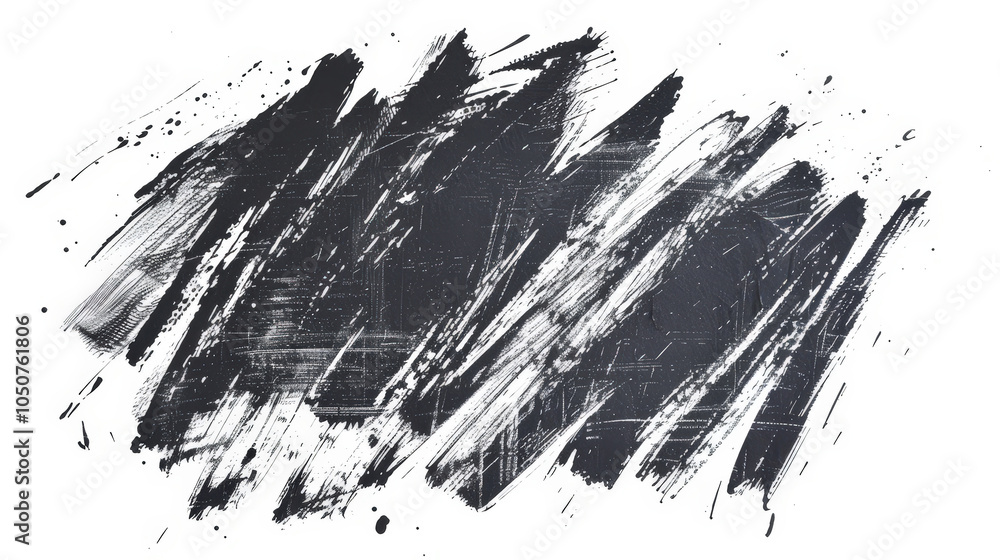 hand drawn ink brush, black grunge on white hand drawn ink brush, black grunge on white
