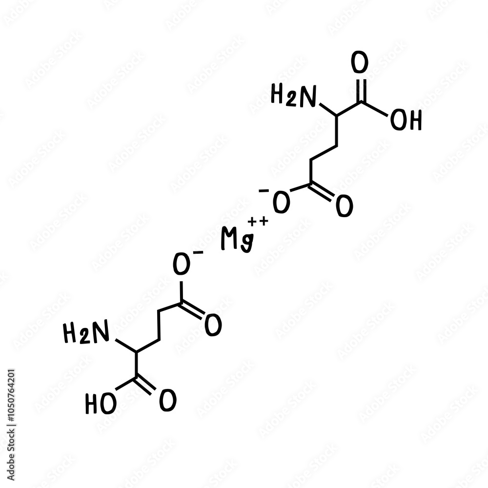 chemical structure of Magnesium diglutamate.png chemical structure of Magnesium diglutamate.png