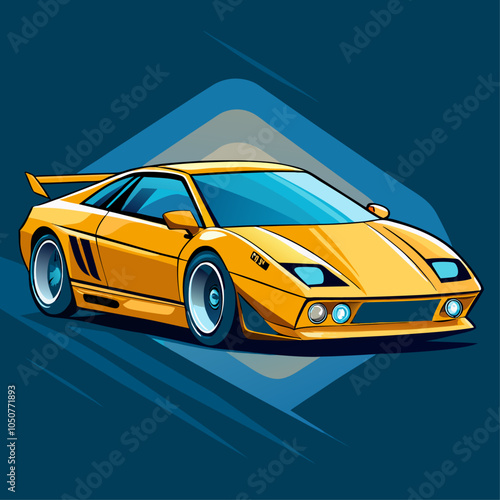 Sports cars Design, Car Vector, 3d cars