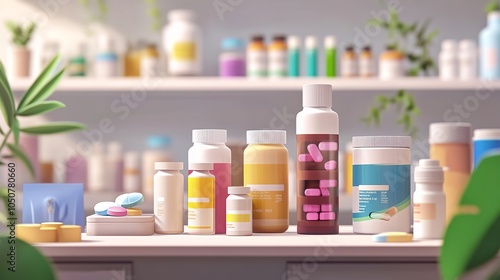 Pharmacy and Healthcare Store: Vitality, Wellness, and Prescription Medicine Supplies