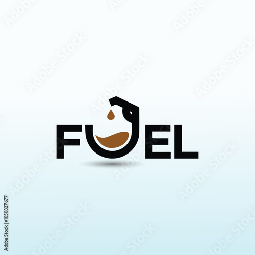 fuel coffee shop logo design idea