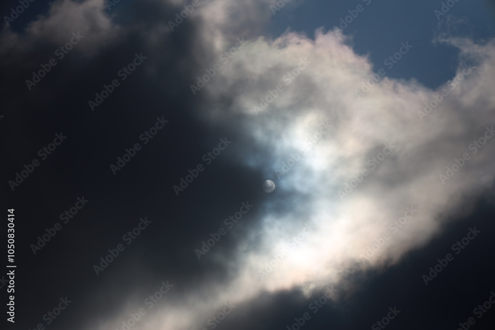 Fototapeta premium time lapse clouds